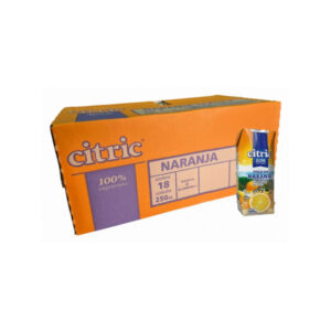 Jugo Citric de Naranja 250 cc Pack x 18 unidades