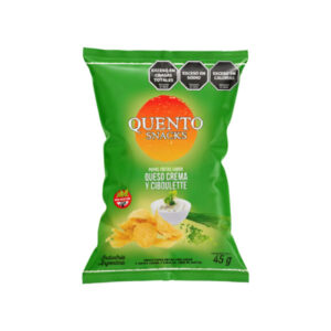 Papas Fritas Quento Crema y Cebolla 45 grs